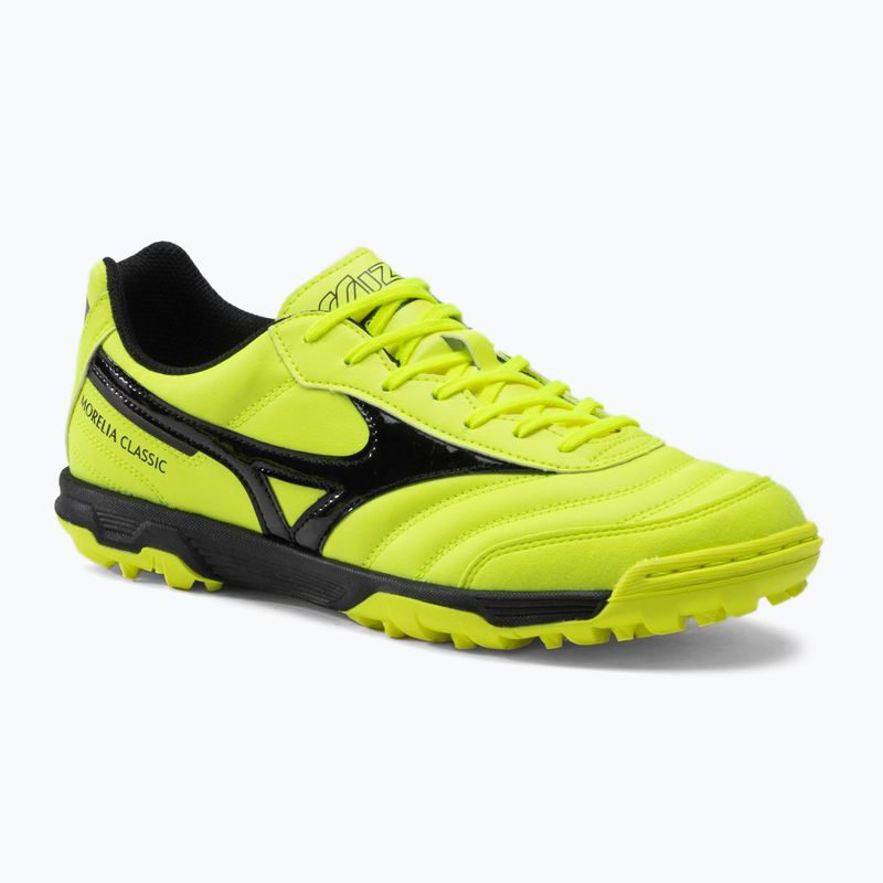 Buty piłkarskie męskie Mizuno Morelia Sala Classic TF safety yellow/black