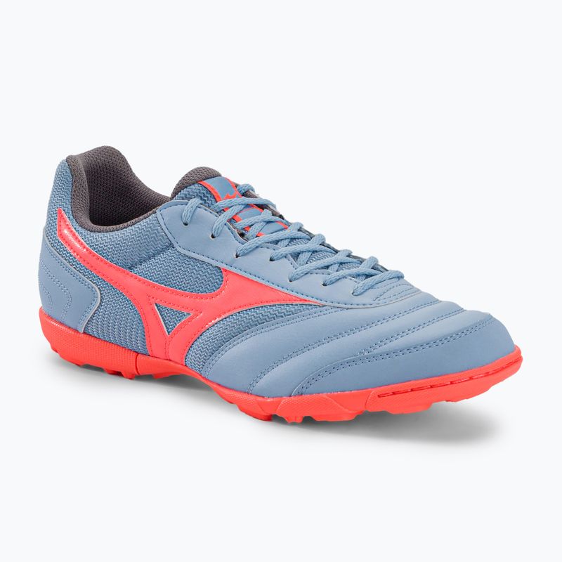 Buty piłkarskie męskie Mizuno Morelia Sala Classic TF placid blue/neon flame