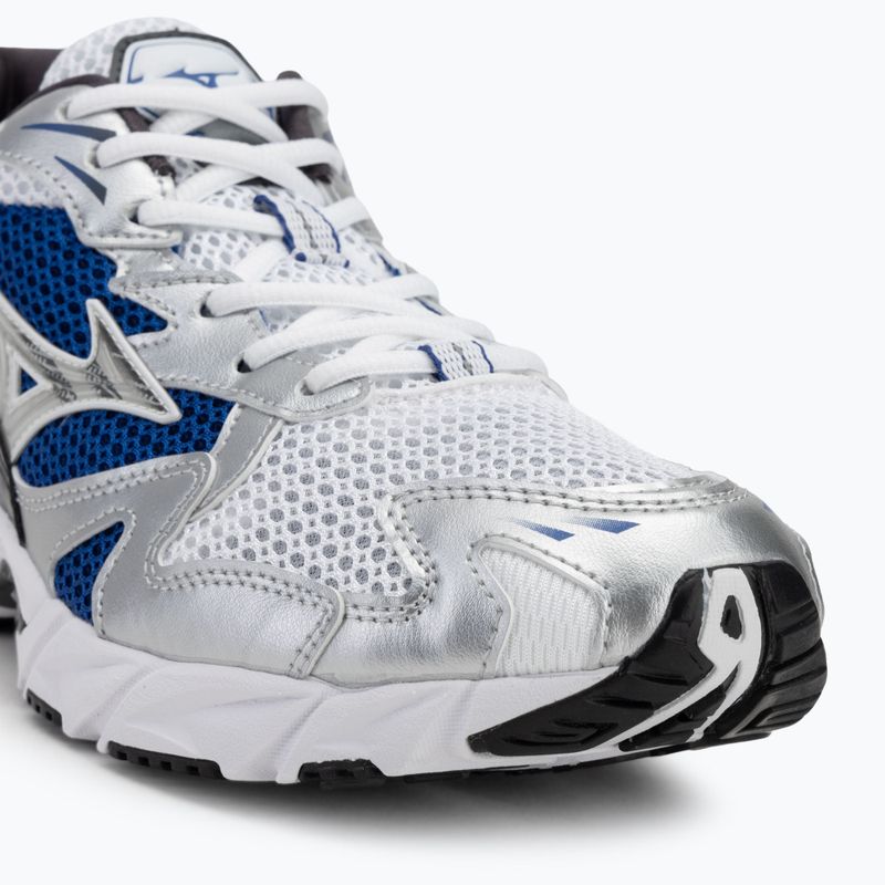 Buty męskie Mizuno Wave Rider 10 white/silver/surf the web 7