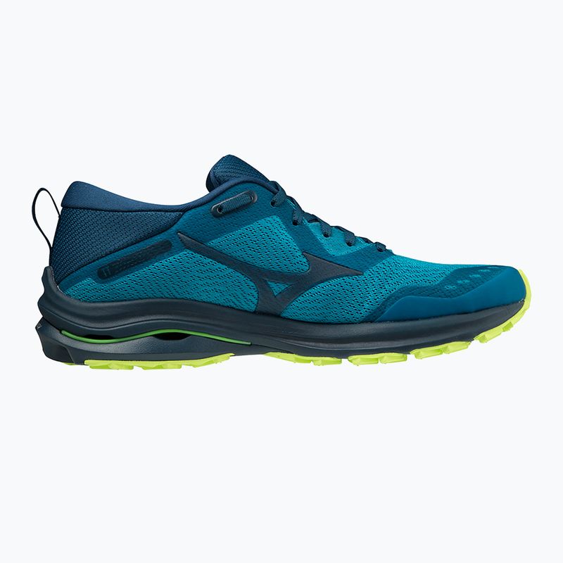 Buty do biegania męskie Mizuno Wave Rider TT algiers blue/ gibraltar sea/ neo lime 9