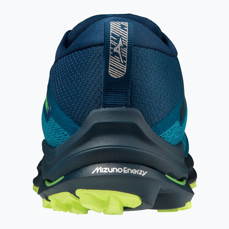 Buty do biegania męskie Mizuno Wave Rider TT algiers blue/ gibraltar sea/ neo lime 11