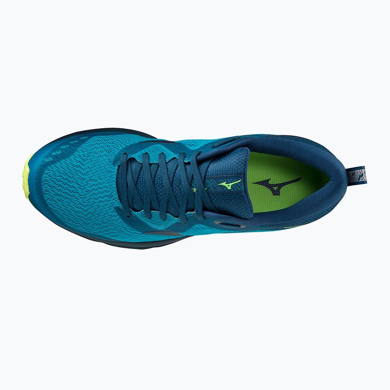 Buty do biegania męskie Mizuno Wave Rider TT algiers blue/ gibraltar sea/ neo lime 12
