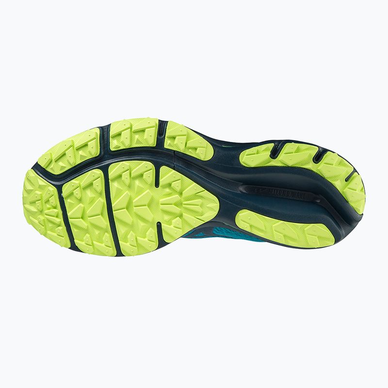 Buty do biegania męskie Mizuno Wave Rider TT algiers blue/ gibraltar sea/ neo lime 13