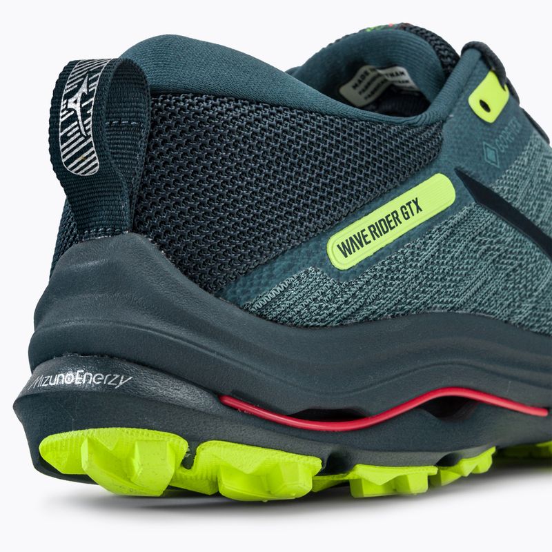 Buty do biegania męskie Mizuno Wave Rider GTX orion blue/ orion blue/ neo lime 8