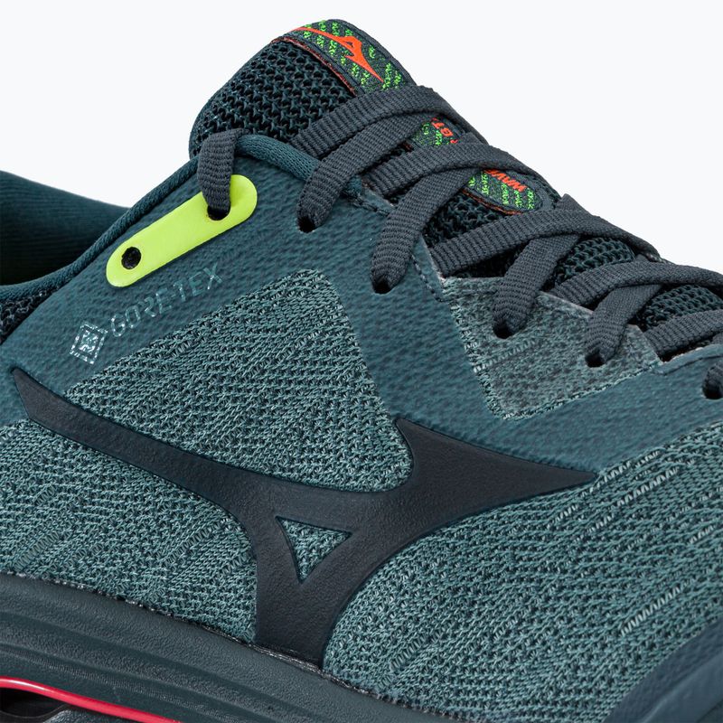 Buty do biegania męskie Mizuno Wave Rider GTX orion blue/ orion blue/ neo lime 9