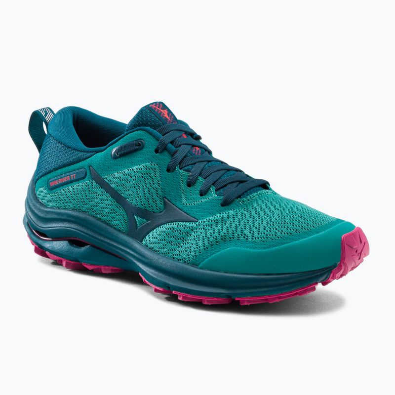 Buty do biegania damskie Mizuno Wave Rider TT lagoon/ moroccan blue/ pink peacock