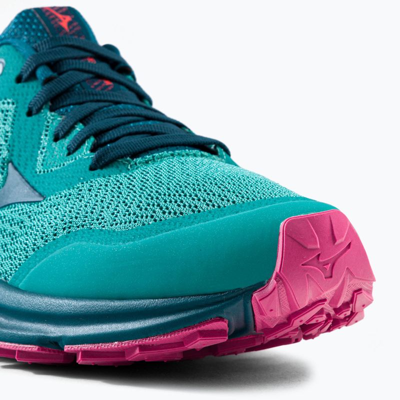 Buty do biegania damskie Mizuno Wave Rider TT lagoon/ moroccan blue/ pink peacock 9