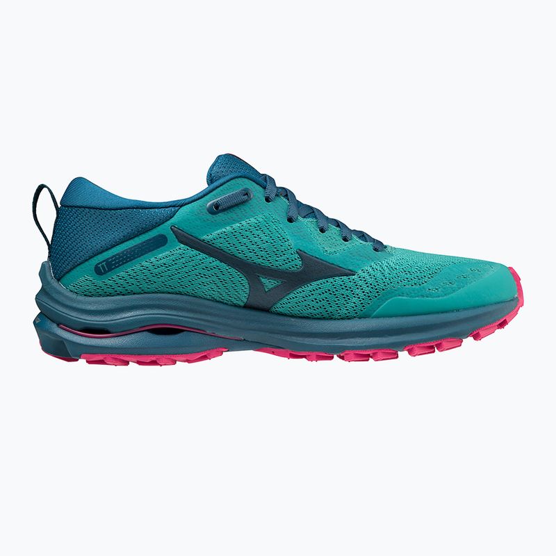 Buty do biegania damskie Mizuno Wave Rider TT lagoon/ moroccan blue/ pink peacock 10