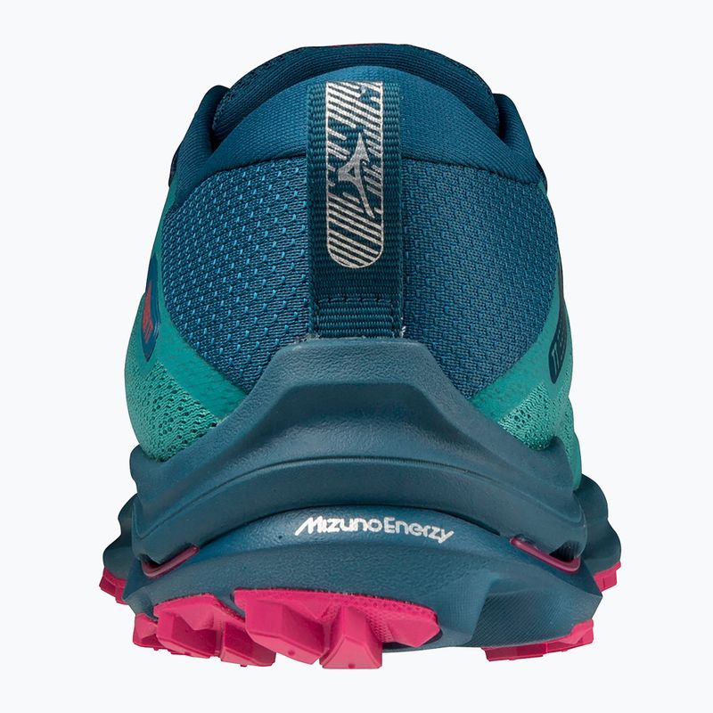 Buty do biegania damskie Mizuno Wave Rider TT lagoon/ moroccan blue/ pink peacock 12