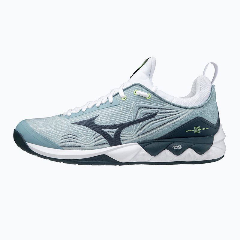 Buty do siatkówki Mizuno Wave Luminous 2 stone blue/stratified sea/neo lime 9