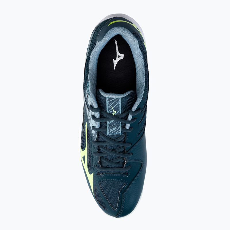 Buty do siatkówki męskie Mizuno Thunder Blade 3 niebieskie V1GA217038 6