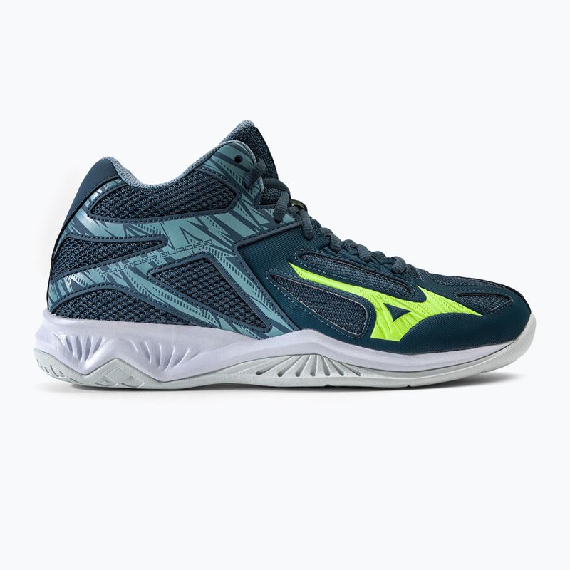 Buty do siatkówki męskie Mizuno Thunder Blade 3 Mid niebieskie V1GA217538 2