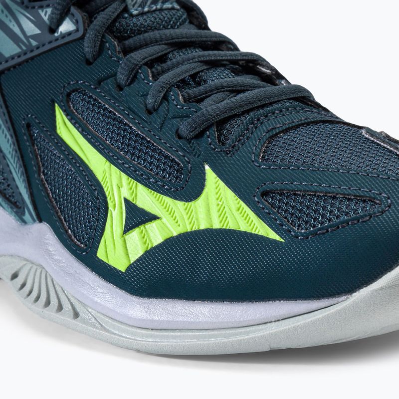 Buty do siatkówki męskie Mizuno Thunder Blade 3 Mid niebieskie V1GA217538 7