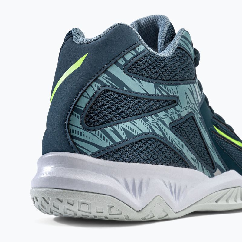 Buty do siatkówki męskie Mizuno Thunder Blade 3 Mid niebieskie V1GA217538 9