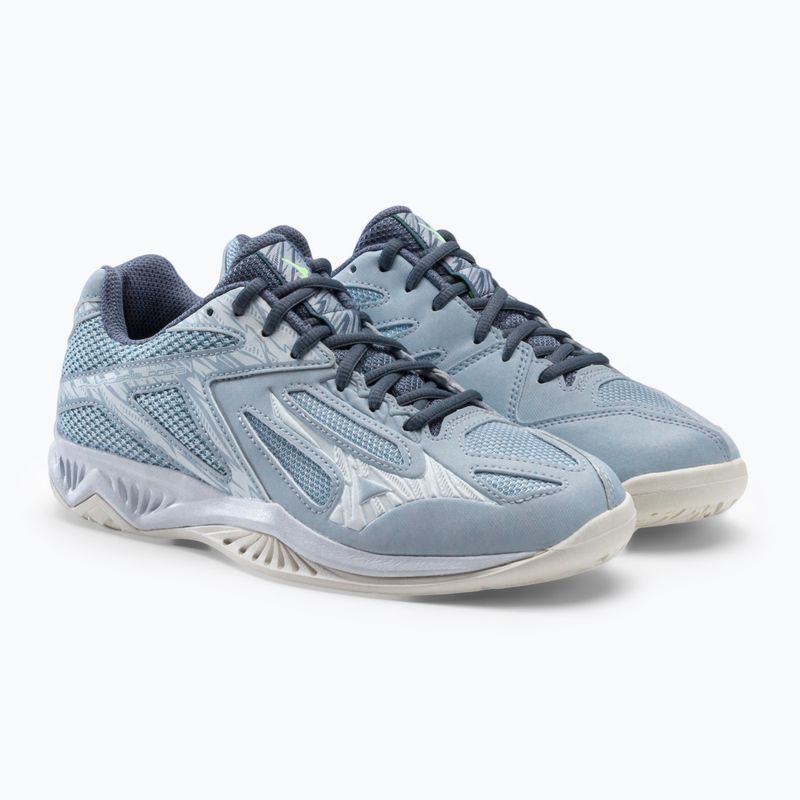 Buty do siatkówki damskie Mizuno Thunder Blade 3 jasnoniebieskie V1GC217002 5
