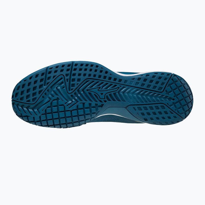 Buty do tenisa męskie Mizuno Wave Intense Tour 5 AC niebieskie 61GA190030 11