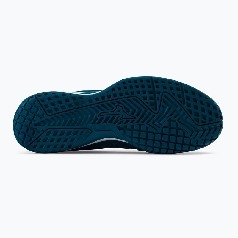 Buty do tenisa męskie Mizuno Wave Intense Tour 5 AC niebieskie 61GA190030 4