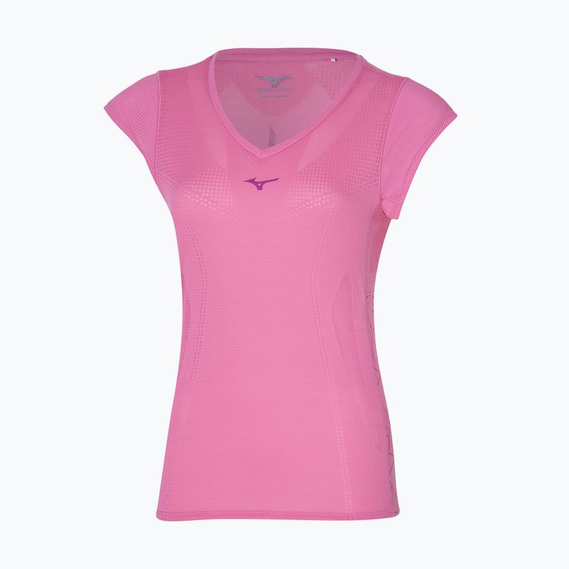 Koszulka do biegania damska Mizuno Aero Tee wild orchid 3