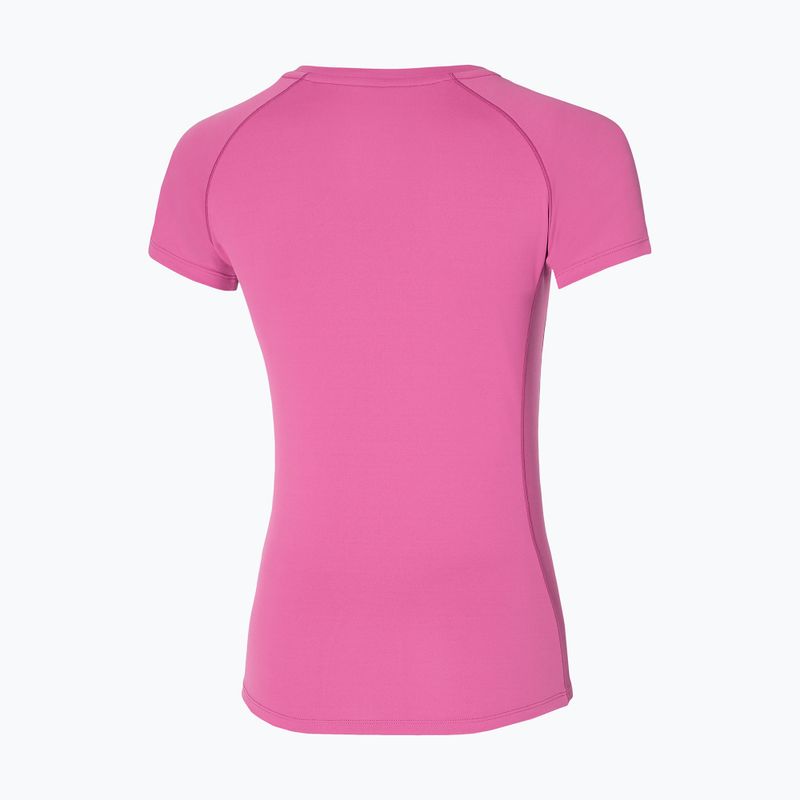 Koszulka do biegania damska Mizuno Sun Protect Tee wild orchid 2
