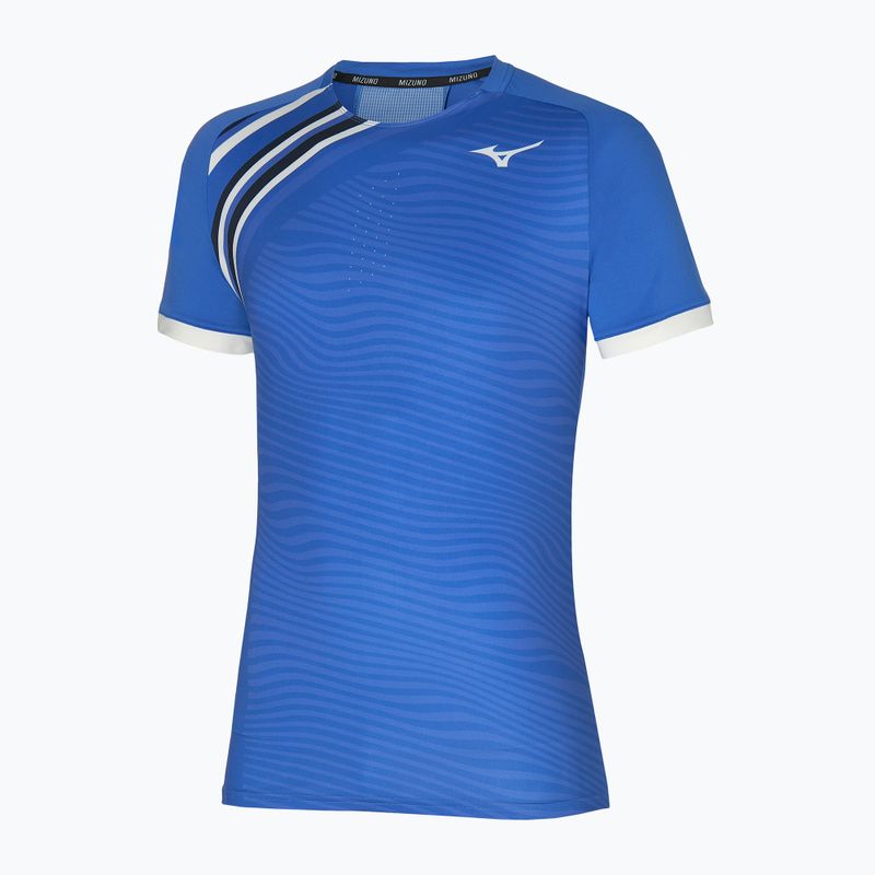 Koszulka tenisowa męska Mizuno Shadow Graphic Tee nebulas blue 3