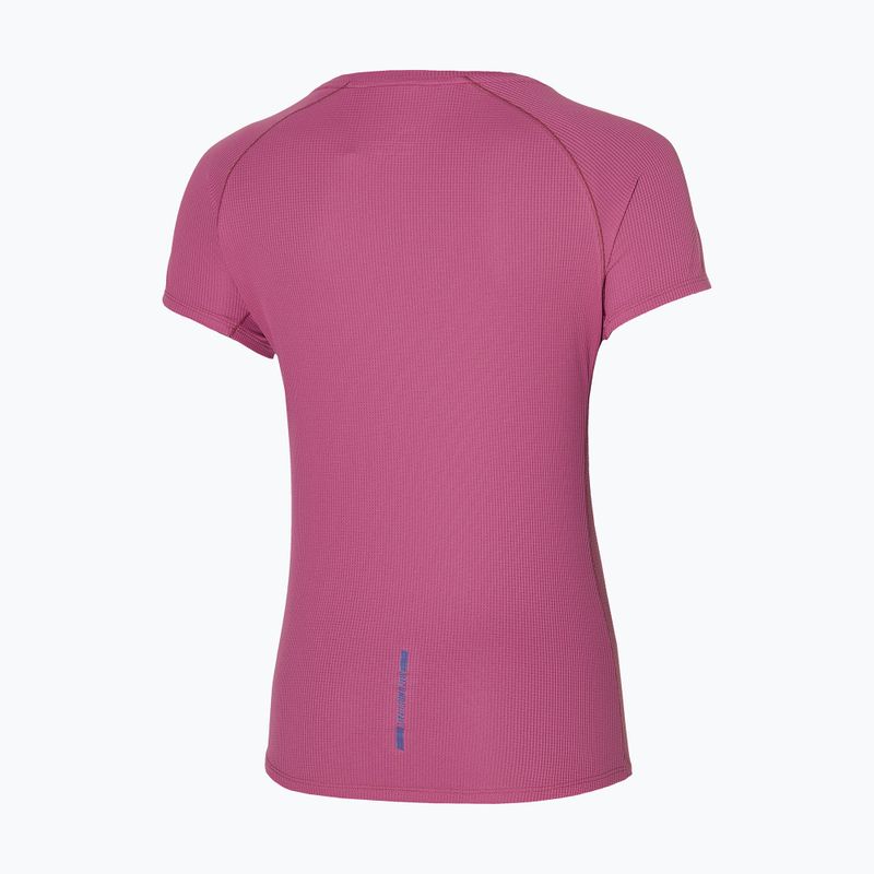 Koszulka do biegania damska Mizuno Dryaeroflow Tee magenta haze 2