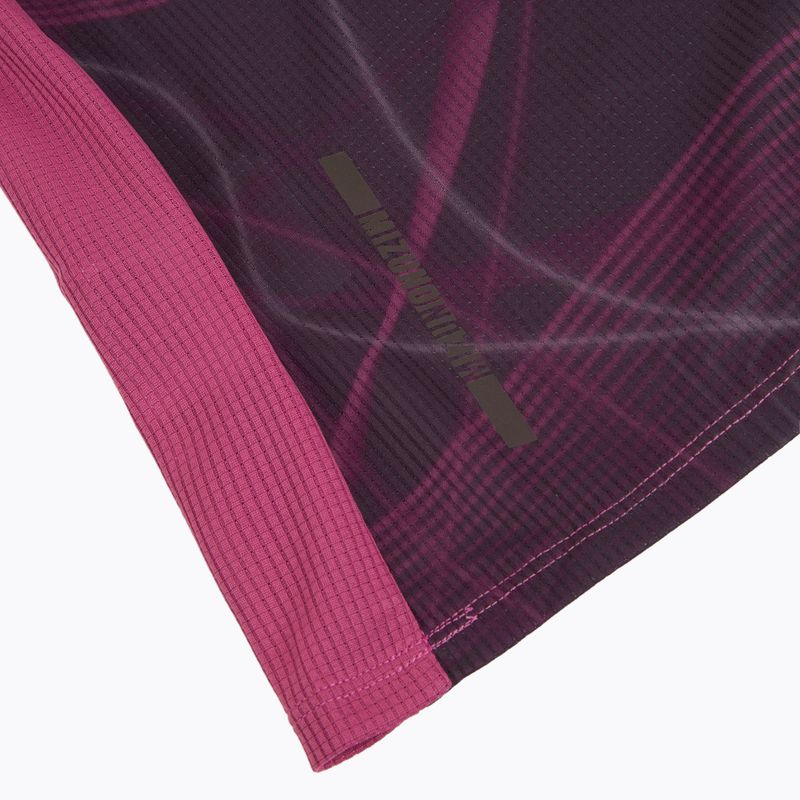 Koszulka do biegania damska Mizuno Aero Tee gape wine 4