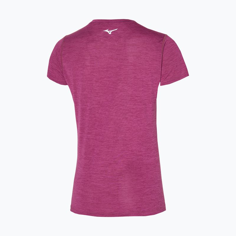 Koszulka do biegania damska Mizuno Impulse Core Tee magenta haze 2