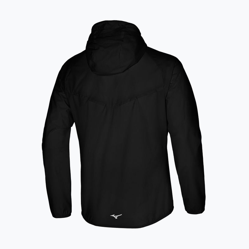 Kurtka do biegania męska Mizuno Waterproof 20K ER black 2
