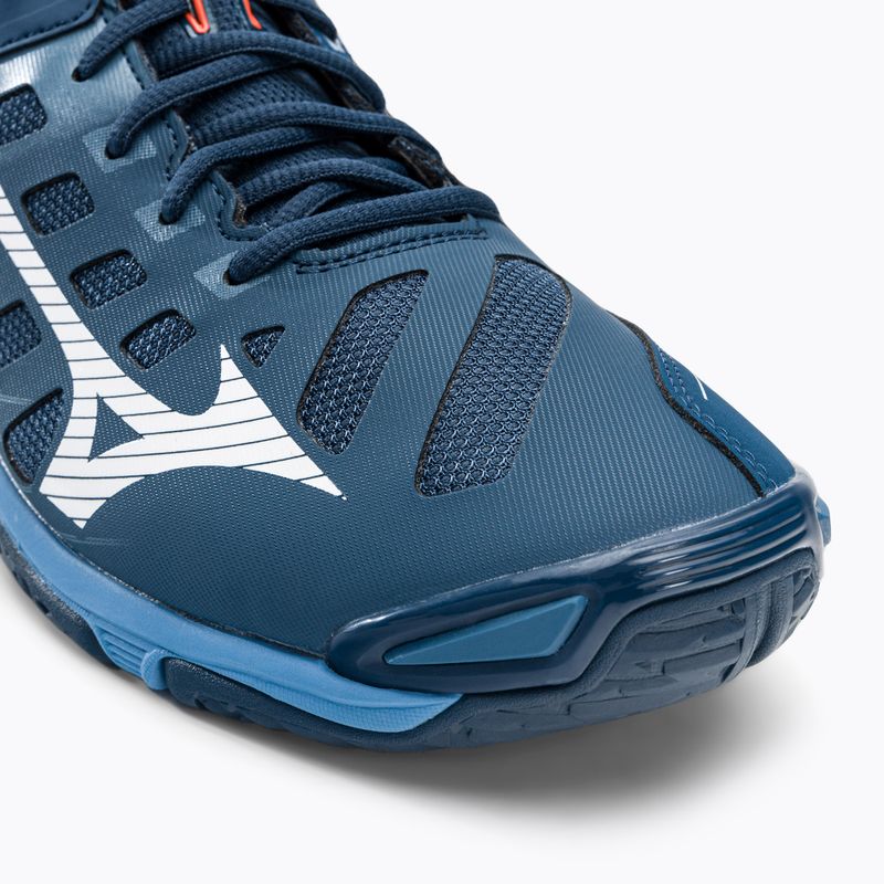 Buty do siatkówki Mizuno Wave Voltage dark denim/white/blue jasper 8