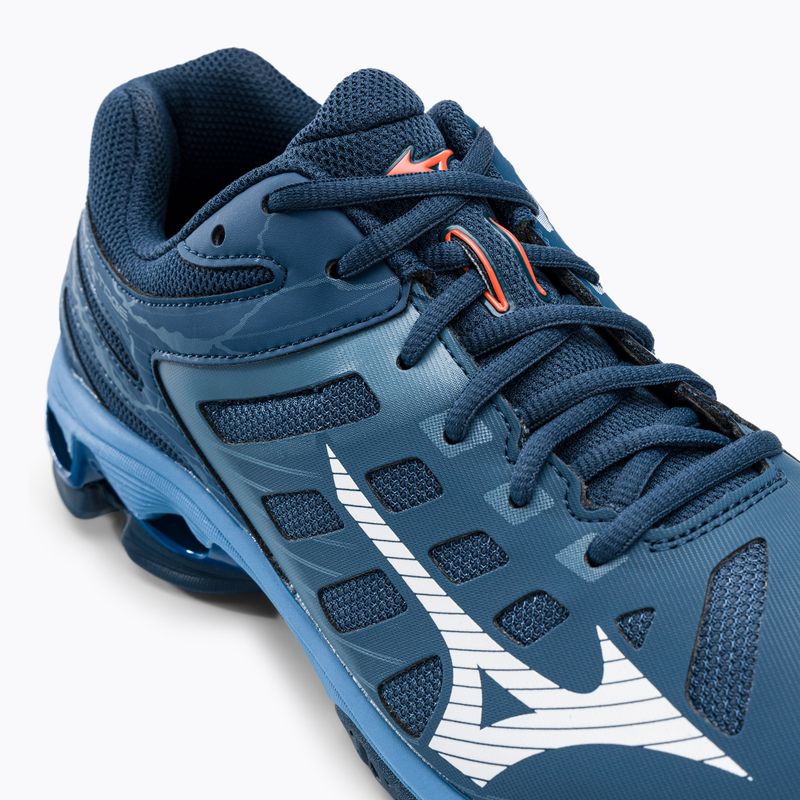 Buty do siatkówki Mizuno Wave Voltage dark denim/white/blue jasper 10