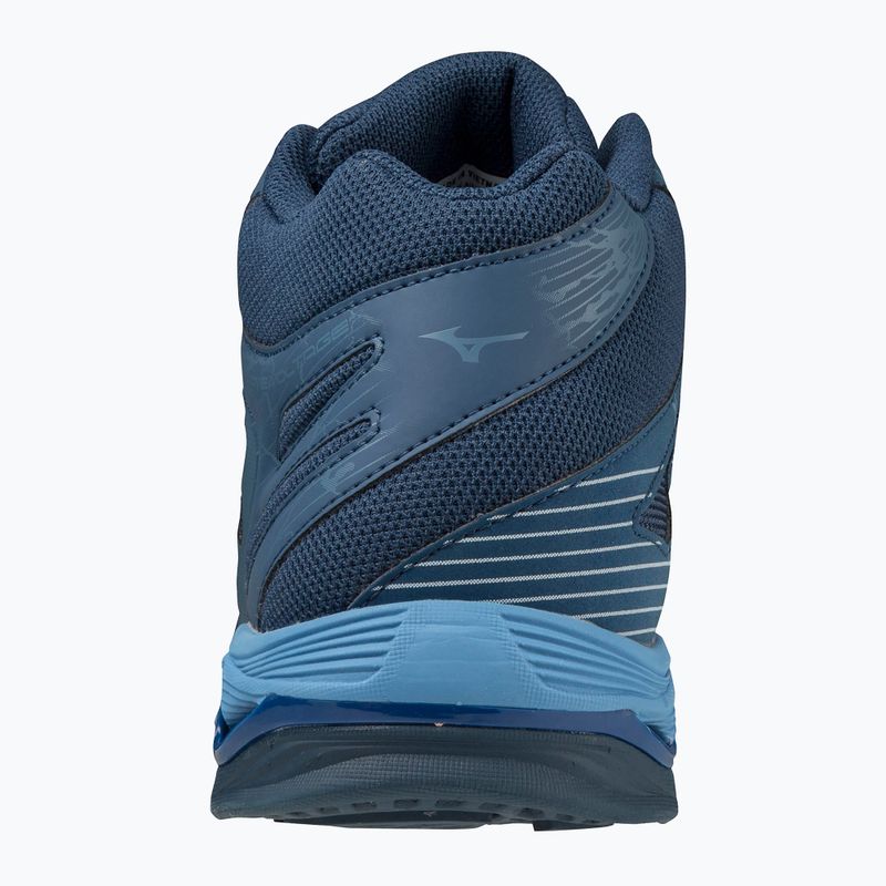Buty do siatkówki Mizuno Wave Voltage Mid granatowo-niebieskie V1GA216521 8