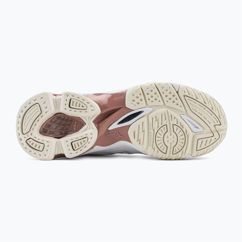 Buty do siatkówki damskie Mizuno Wave Voltage białe V1GC216036 5