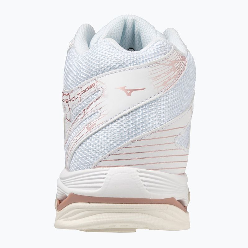 Buty do siatkówki damskie Mizuno Wave Voltage Mid białe V1GC216536 8