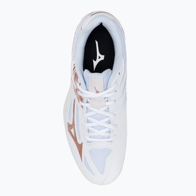Buty do siatkówki damskie Mizuno Thunder Blade 3 białe V1GC217036 6