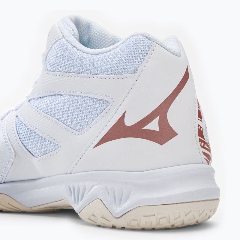 Buty do siatkówki damskie Mizuno Thunder Blade 3 Mid białe V1GC217536 11