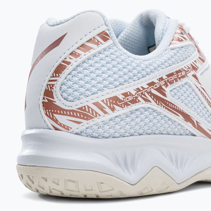 Buty do siatkówki dziecięce Mizuno Lightning Star Z6 białe V1GD210336 8