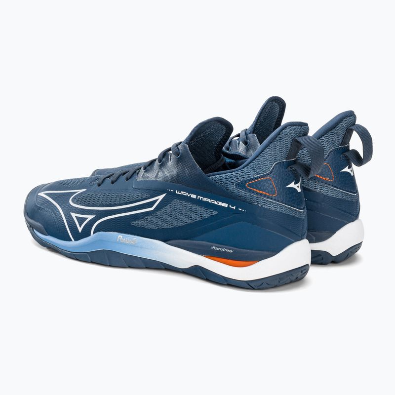 Buty do piłki ręcznej Mizuno Wave Mirage 4 granatowe X1GA215021 3