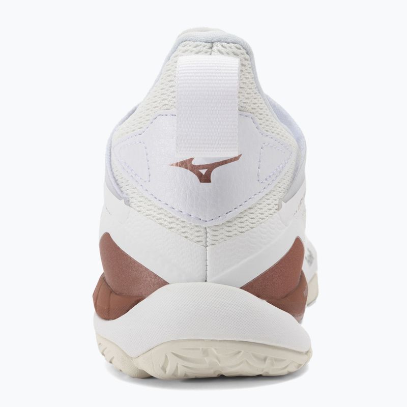 Buty do piłki ręcznej damskie Mizuno Wave Mirage 4 white/rose/snow white 6