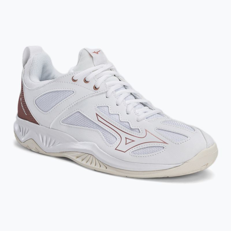 Buty do piłki ręcznej damskie Mizuno Ghost Shadow białe