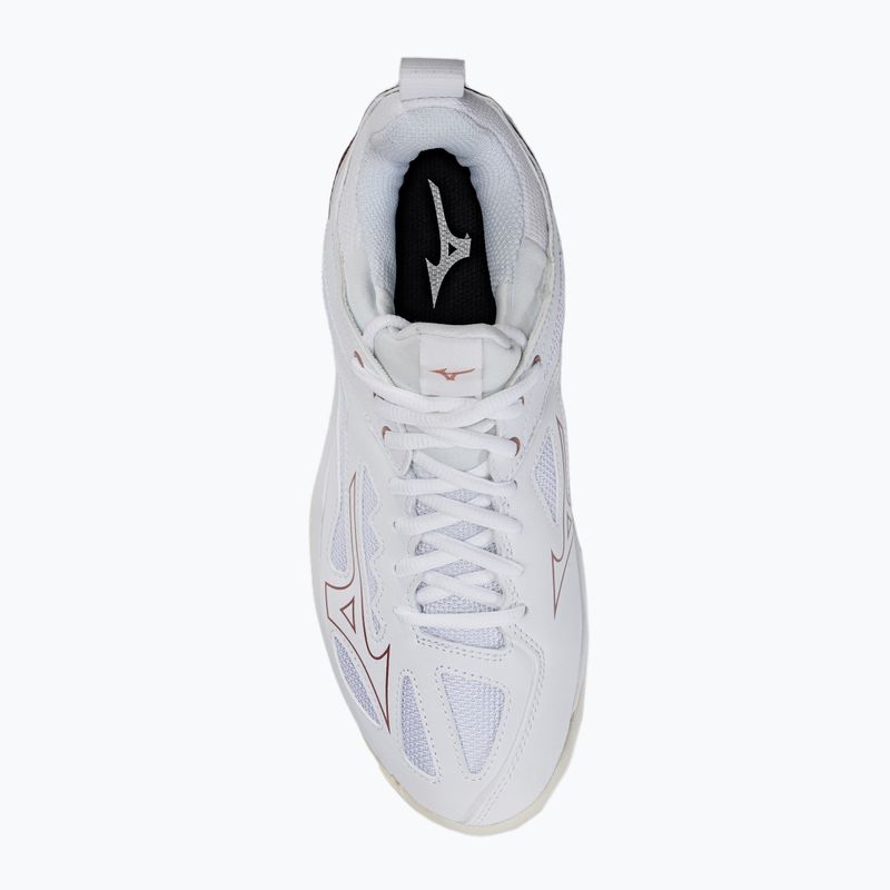 Buty do piłki ręcznej damskie Mizuno Ghost Shadow białe 6