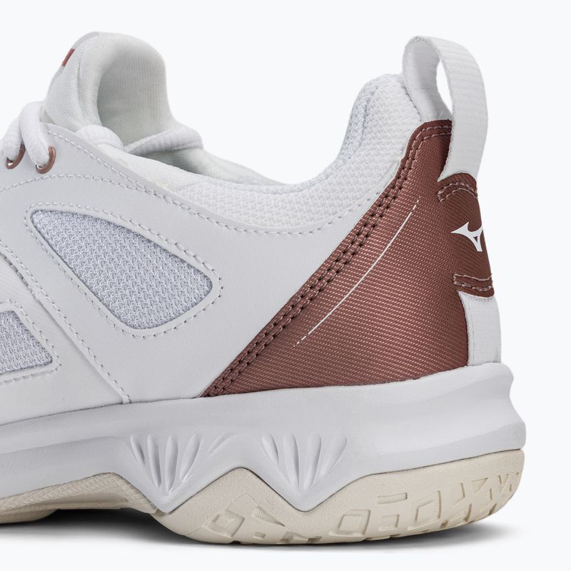 Buty do piłki ręcznej damskie Mizuno Ghost Shadow białe 10