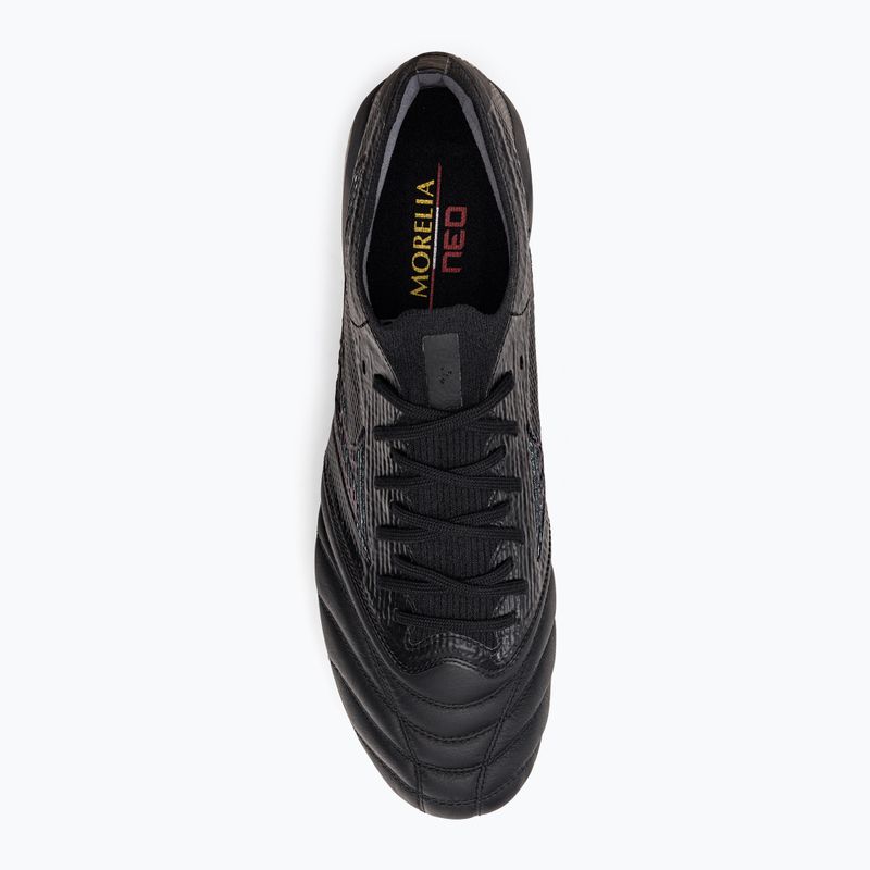Buty piłkarskie Mizuno Morelia Neo III Beta Elite MD czarne P1GA229199 6