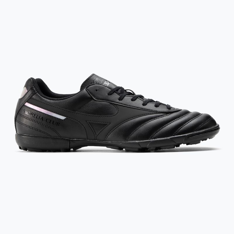 Buty piłkarskie męskie Mizuno Morelia II Club AS black/black/iridescent 2