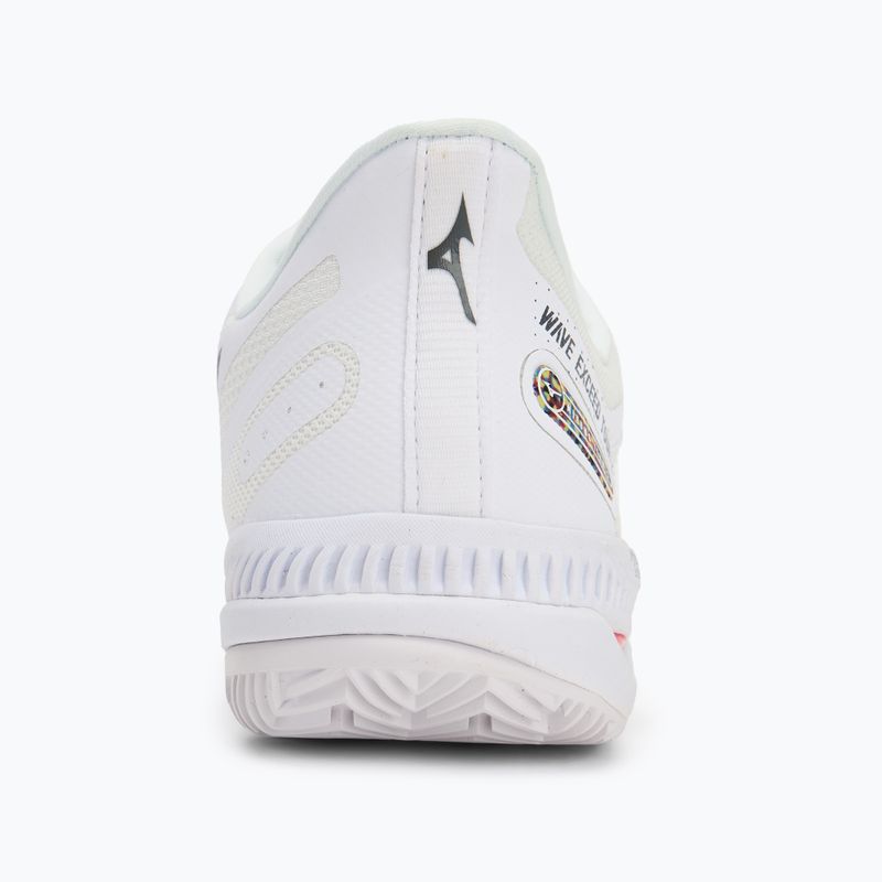 Buty do tenisa damskie Mizuno Wave Exceed Tour 5 CC undyed white/quiet shade/opera red 6