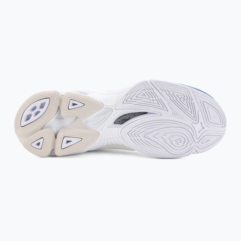 Buty do siatkówki męskie Mizuno Wave Lightning Z7 undyed white/moonlit ocean/peace blue 6