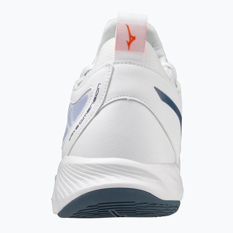 Buty do siatkówki Mizuno Wave Dimension white/dark denim/blue jasper 10