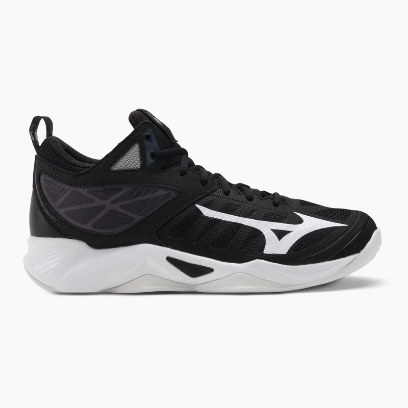 Buty do siatkówki Mizuno Wave Dimension Mid czarne V1GA224501 2