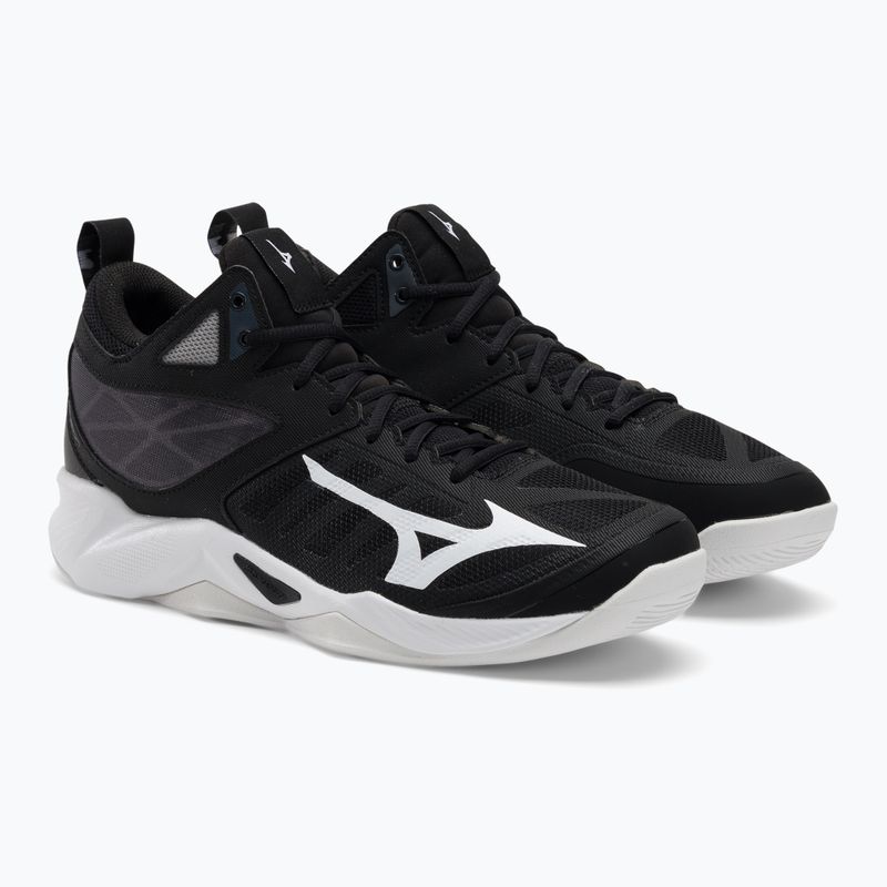 Buty do siatkówki Mizuno Wave Dimension Mid czarne V1GA224501 5