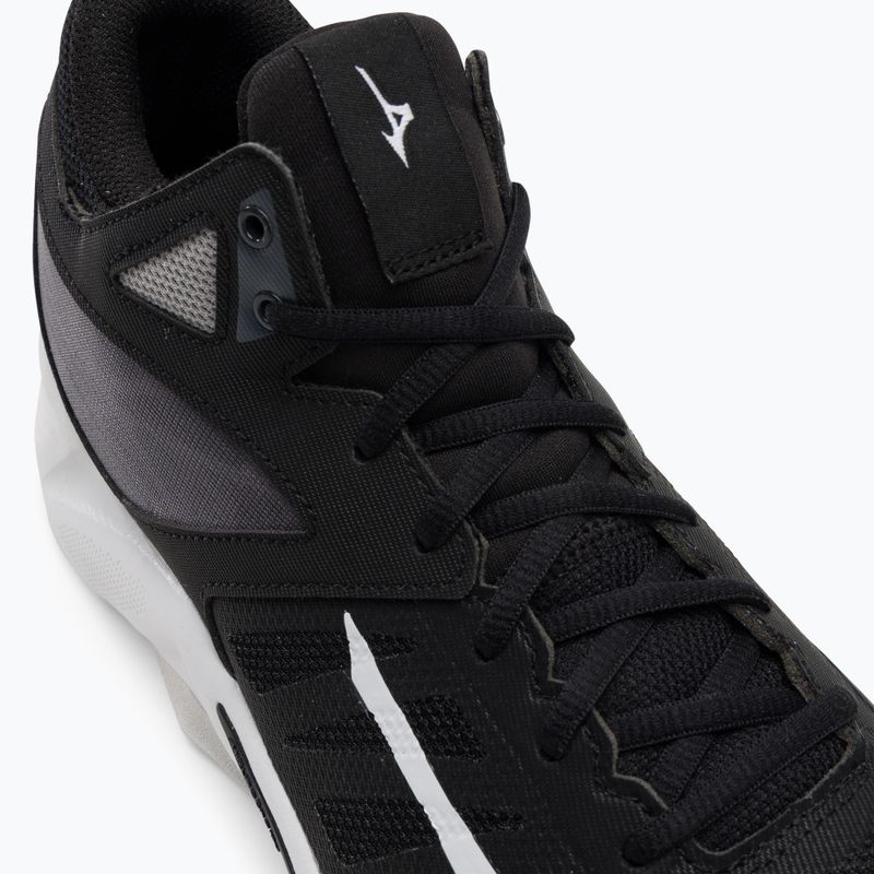 Buty do siatkówki Mizuno Wave Dimension Mid czarne V1GA224501 9