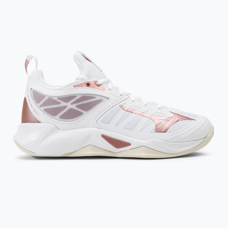 Buty do siatkówki damskie Mizuno Wave Dimension białe V1GC224036 2